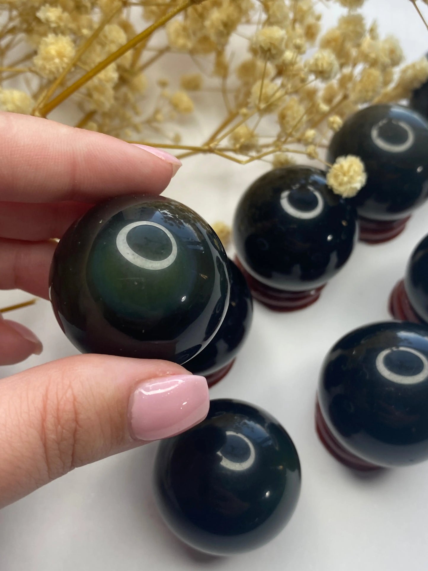 קריסטל אובסידיאן ריינבו