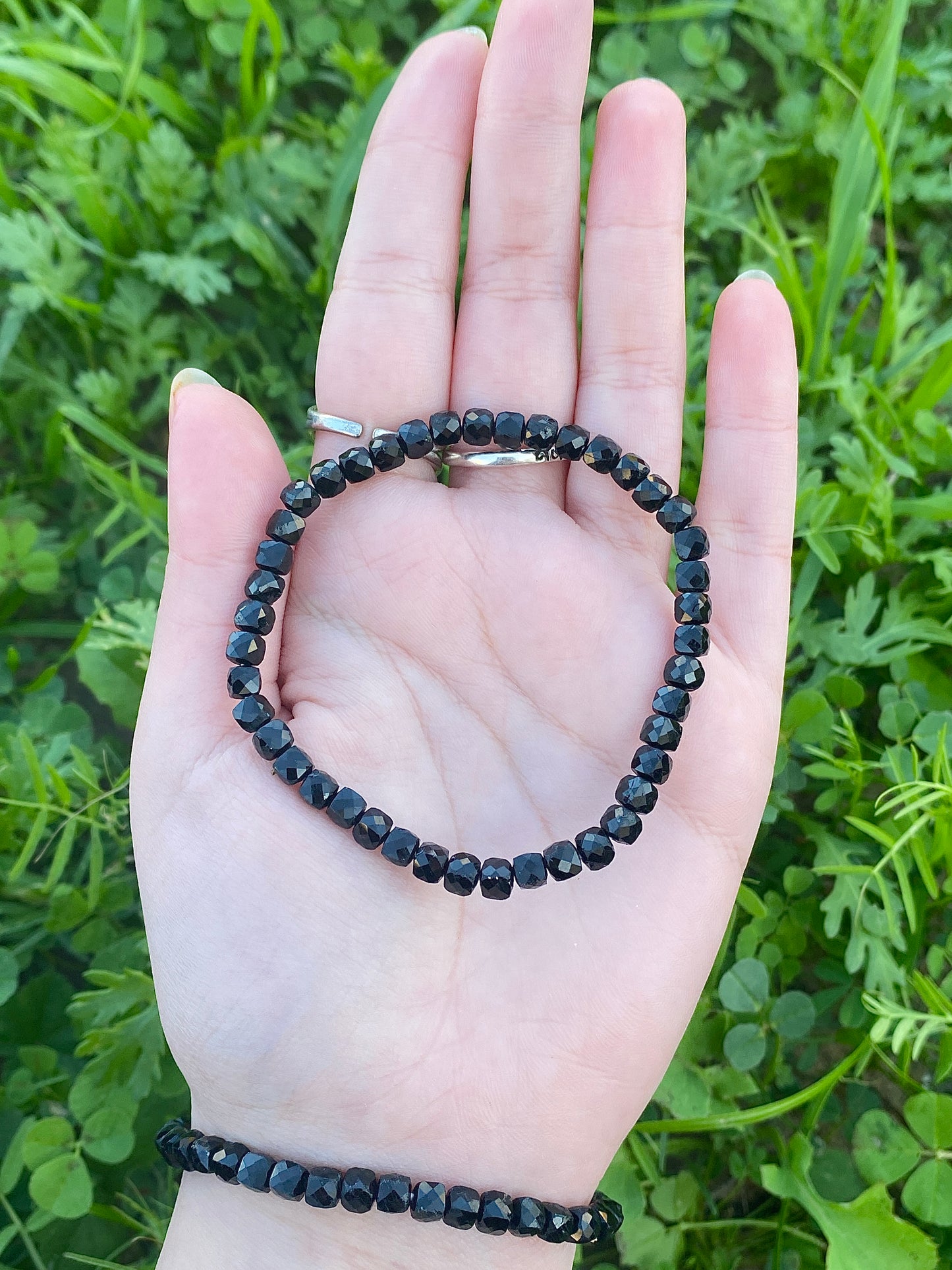 צמיד טורמלין שחור | הגנה | קרקוע | שחרור