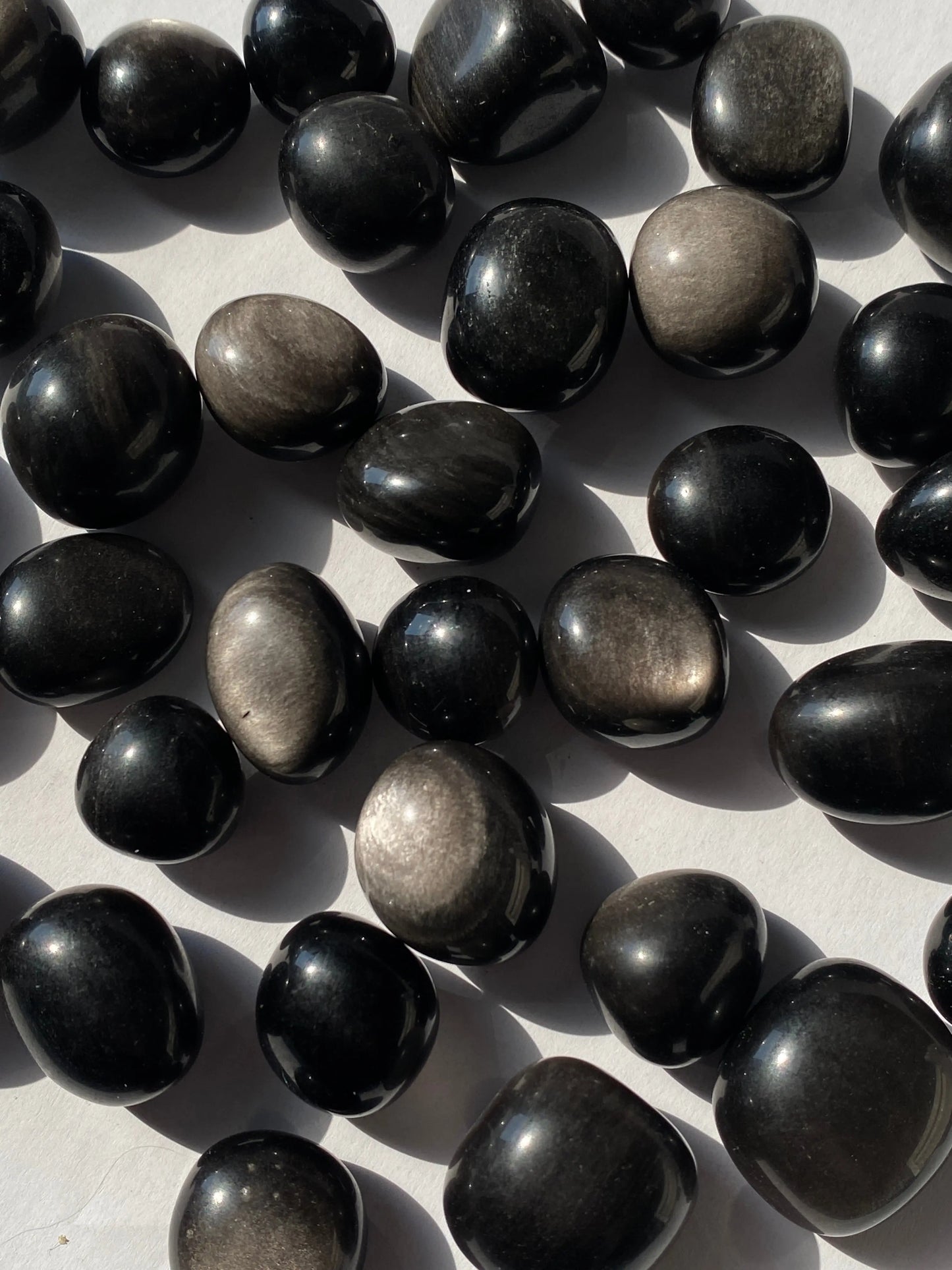 אוביסידאן סילבר חלוק נחל | הגנה | ריפוי פנימי | בטחון Phoenix Crystals - פניקס קריסטלים