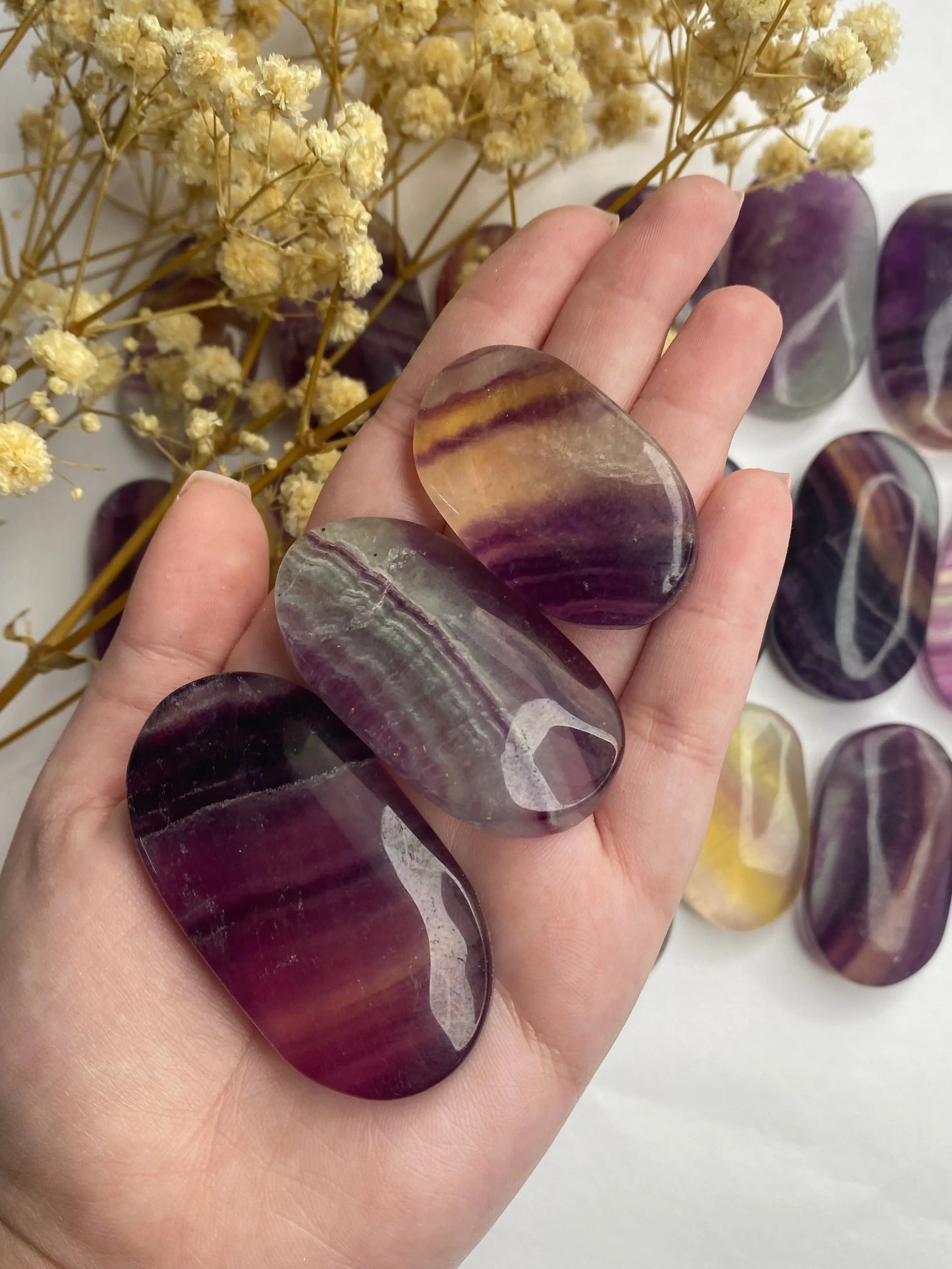 קריסטל ריינבו פלואורייט מקרוב