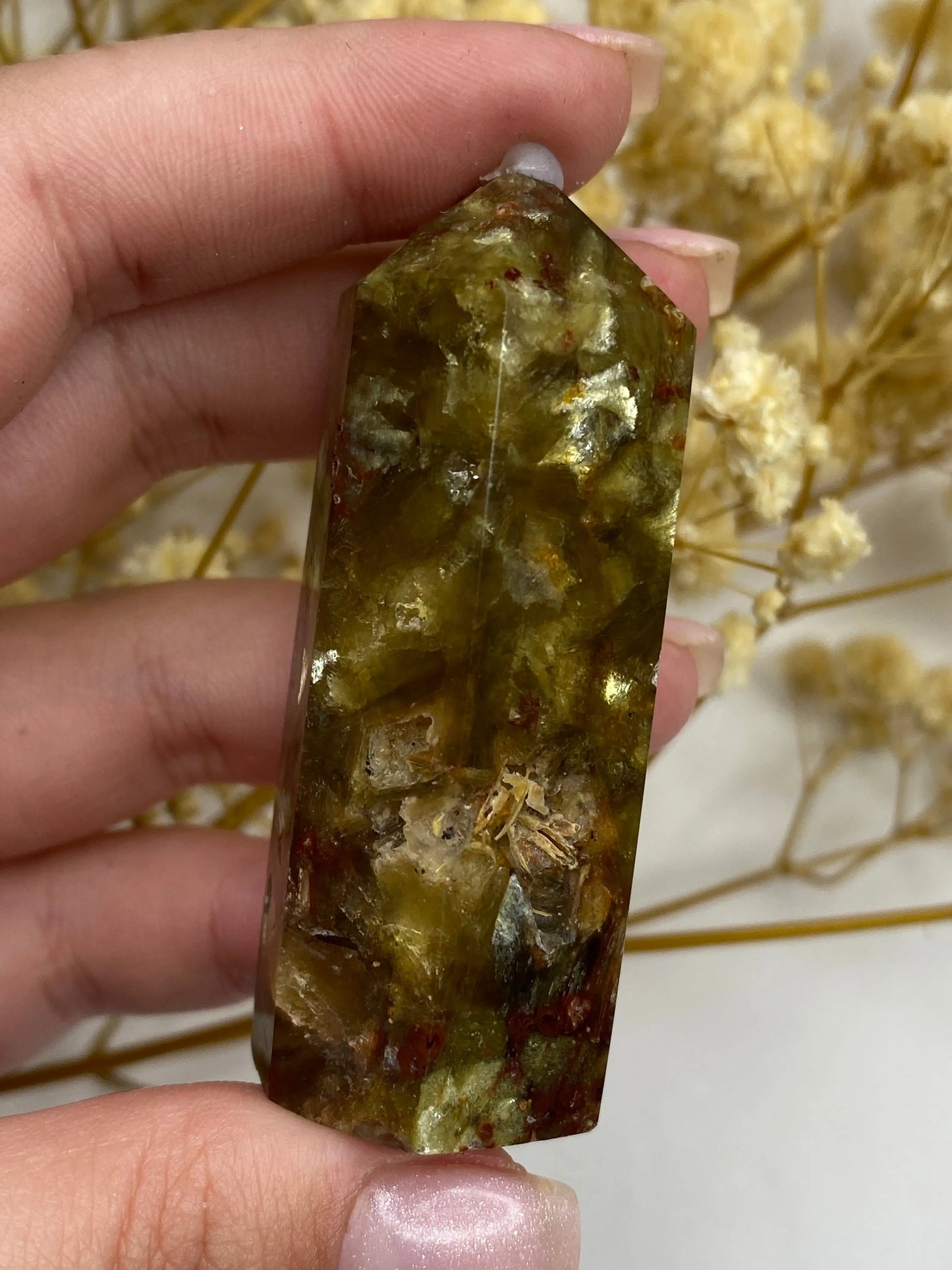 מייקה זהובה  | צמיחה | גדילה | אופטימיות Phoenix Crystals